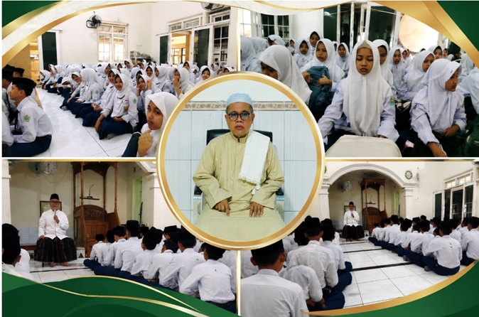 Pembiasaan Pagi MTs Darul Abror Kedungjati Hadirkan Motivasi dari Pengasuh Pondok Pesantren Darul Abror Kedungjati 