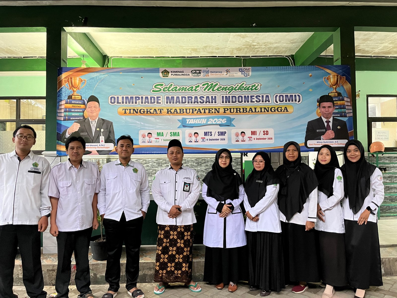Lomba OMI (Olimpiade Madrasah Indonesia) Tilok 2 di MTs Darul Abror Kedungjati